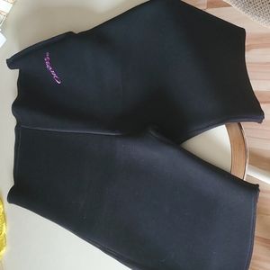Neoprene workout shorts